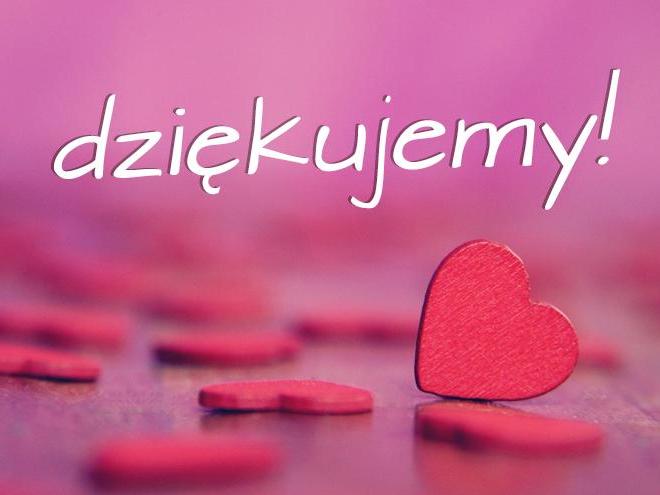 dziękujemy